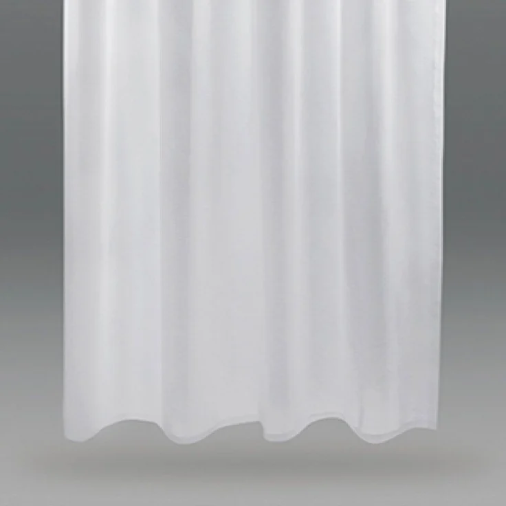 Gardine mit Ösen, Transparent Voile 140 x 175cm ( Breite x Länge ) in weiß - reinweiß, Ösenschal in vielen weiteren Farben und Größen – Bild 3