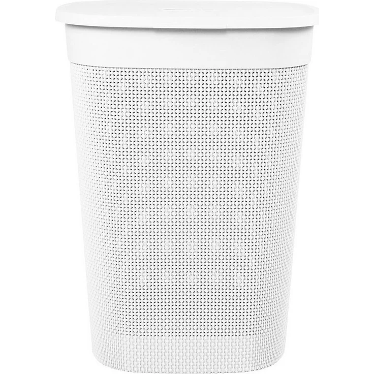 ONDIS24 Wäschebox Wäschekorb Filo aus Kunststoff 55 Liter, gut belüftet, neues italienisches Design, edle Verarbeitung – Bild 5