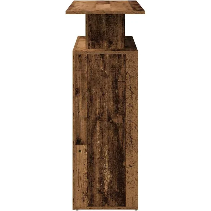 vidaXL Empfangstheke Altholz-Optik 100x40x104 cm Holzwerkstoff 859058 – Bild 5