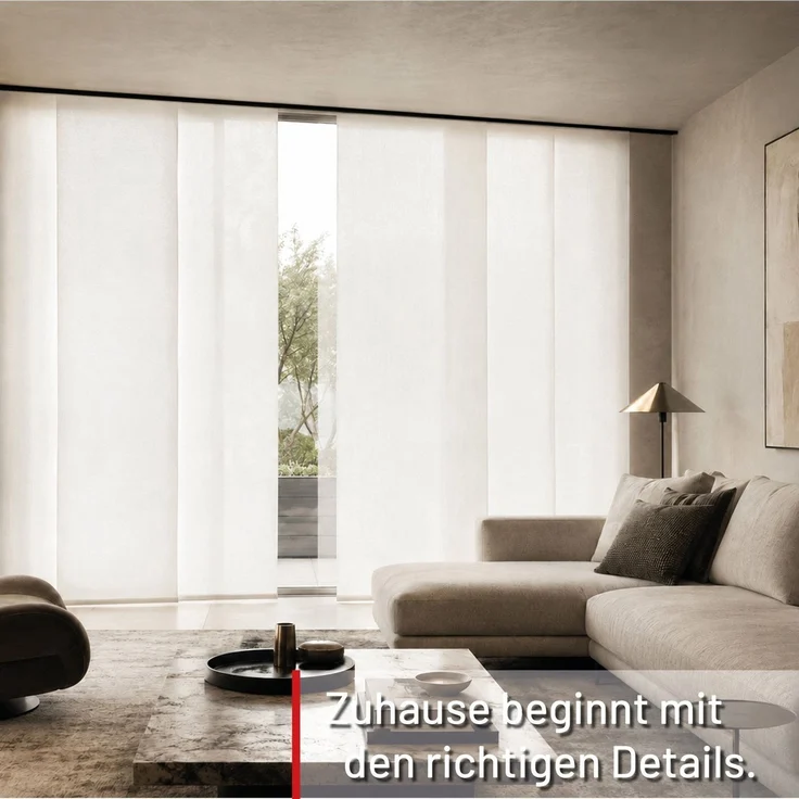 Deco-Raum® Gardinenschiene Minimal | Länge: 320cm | Material: Aluminium | Farbe: Schwarz – Bild 2