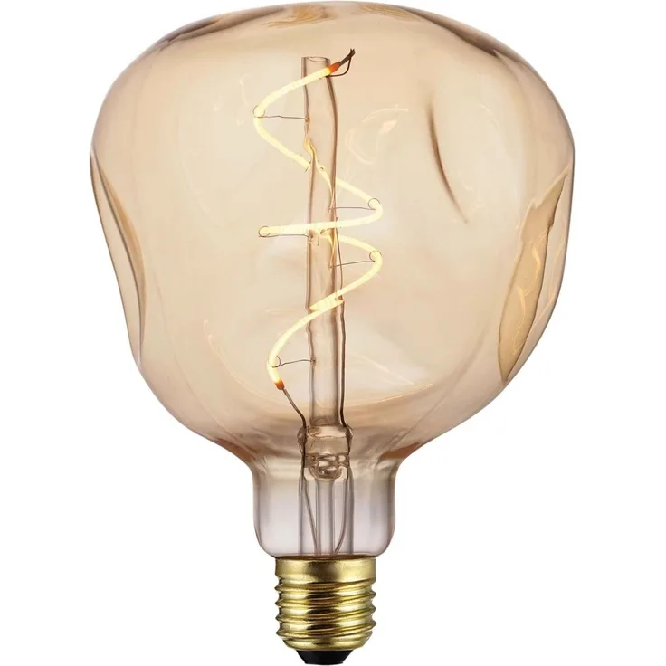 Hellum LED-Soft-Filamentlampe E27 bernstein 523492