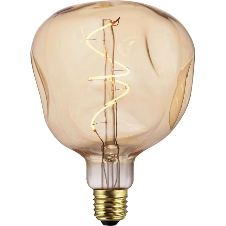 Hellum LED-Soft-Filamentlampe E27 bernstein 523492