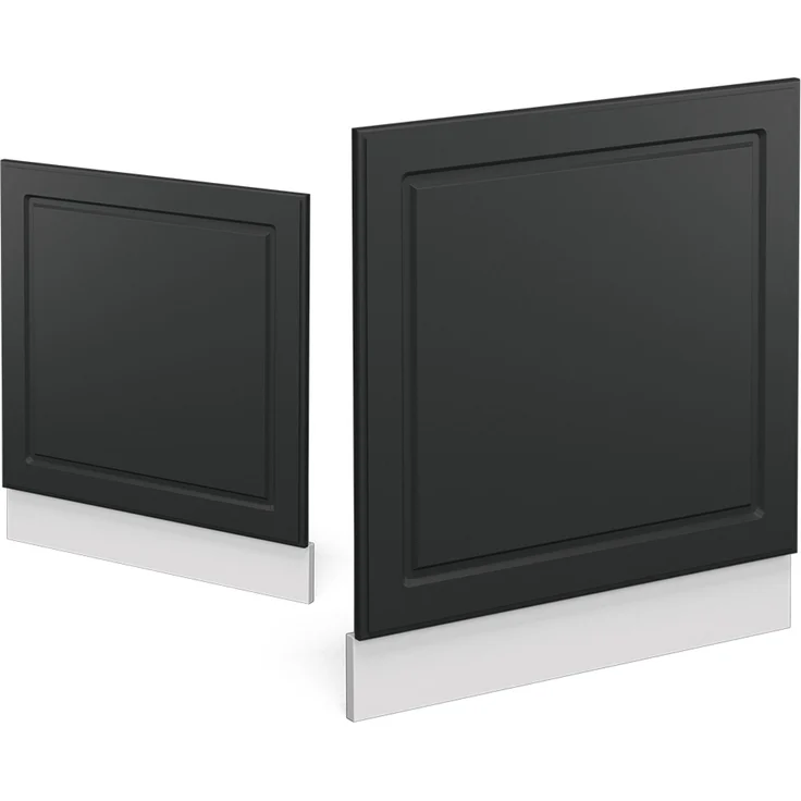 Frontblende R-Line Anthrazit Landhaus 60 cm ohne Arbeitsplatte Vicco – Bild 4