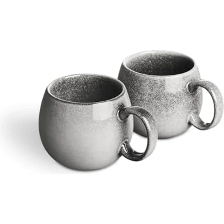 Springlane Geschirr-Set Misty Cliff, Steingut, in verschiedenen Ausführungen und Sets, Steingut, robust, kratzfest, 2er-Set Tasse – Bild 1