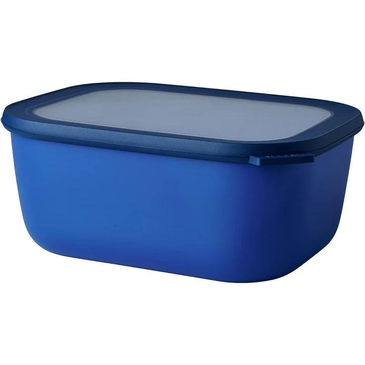 Mepal Cirqula Vivid Blue Multischüssel rechteckig 3000 ml