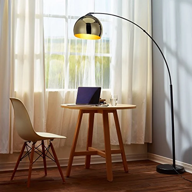 Stehleuchte Stehlampe Standleuchte LED Gold Arquer Versanora VN-L00012-EU – Bild 3