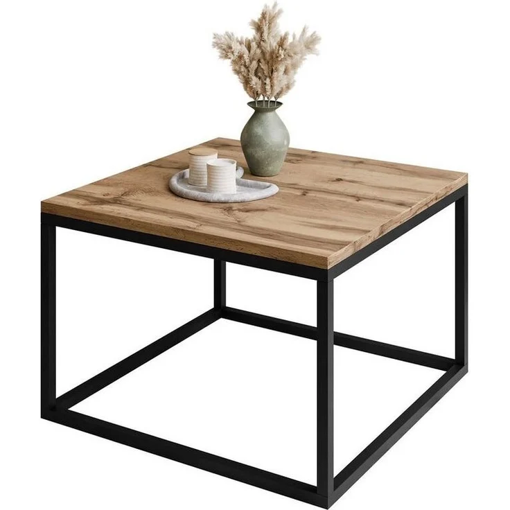 Lookway Couchtisch YOSHI mit Tischplatte in natürlicher Holzfarbe (1x Couchtisch), Breite: 60 cm – Bild 5