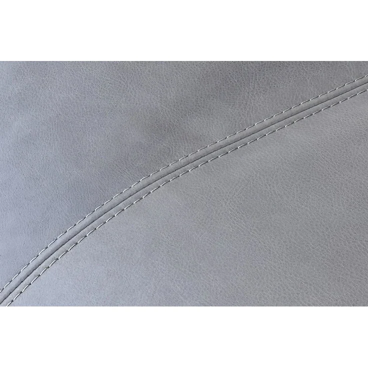 KAWOLA Sofa CELESTE 4-Sitzer Leder grau 72 x 114 x 302 cm – Bild 9