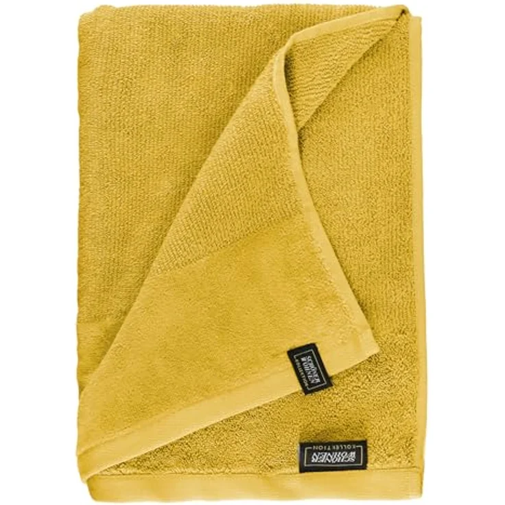 Schöner Wohnen Duschtuch, Gelb, 70x140 cm, 100% Baumwolle, Oeko-Tex® Standard 100, hautschmeichelnde Airtouch-Qualität, waschbar bei 60 Grad – Bild 2