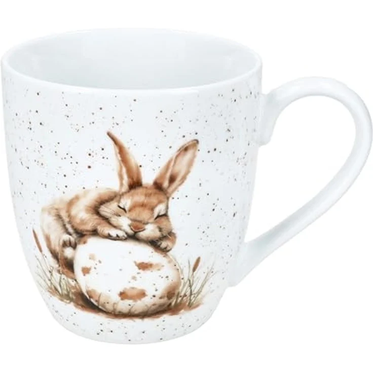Ritzenhoff & Breker Becher Ritzenhoff Jumbobecher Bunny weiß 400 ml Porzellan Hase Oster-Geschirr, Porzellan – Bild 2