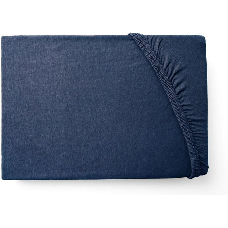 Hometex Premium Textiles Spannbettlaken Jersey Spannbettlaken 100% Baumwolle, Jersey, Gummizug: Rundumgummizug, Premium-Jersey Matratzenhöhe bis 23 cm – Bild 3