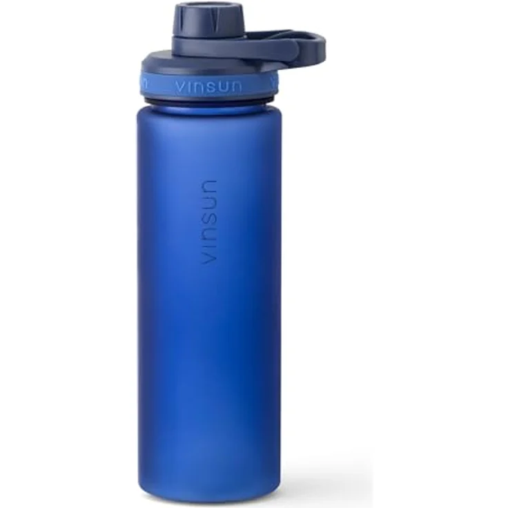 Vinsun Trinkflasche Sportflasche 750ml - Wasserflasche BPA frei & Kohlensäure geeignet, Auslaufsicher, bruchsicher, wiederverwendbar, leicht, Tritan Flasche – Bild 10