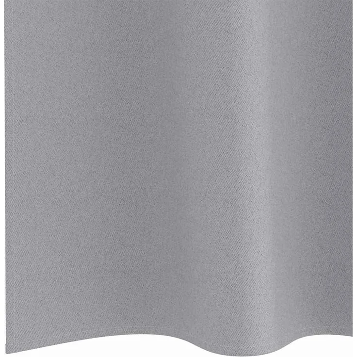 vidaXL Verdunkelungs-Vorhänge mit Ringen 2 stk. Hellgrau 225 x 140 cm 4107345 – Bild 9