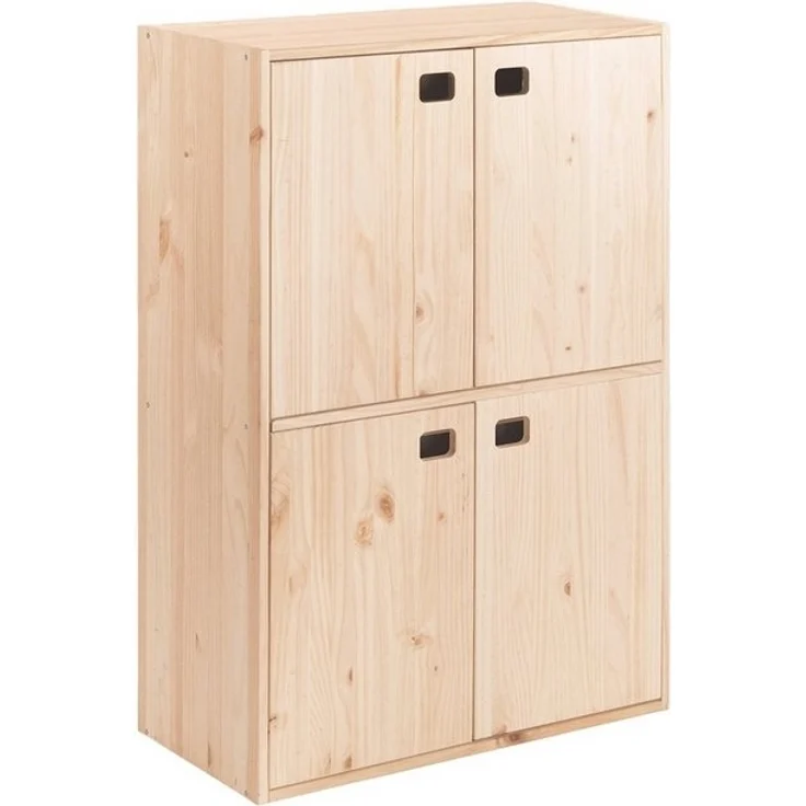 Astigarraga Kit Line Kommode Vollholz-Kommode, Dinamic - Beistellschrank mit zwei oder vier Türen – Bild 4