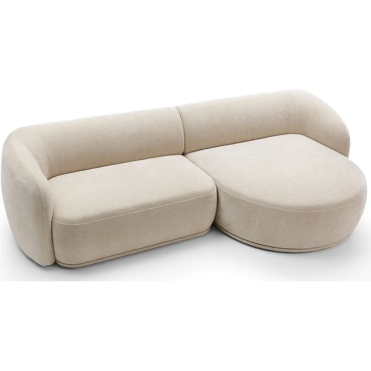 Selsey 'Bommo' Ecksofa rechts L-Form, Chenille Beige, 288 cm – Bild 7