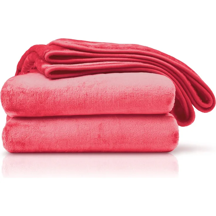 Amago - Kuscheldecke, Cashmere-Feeling, 130x170 cm - Rot