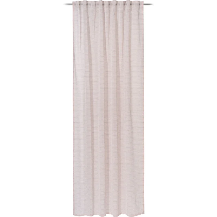 GÖZZE Schlaufenschal QUINTERO zimt BL 140x245 cm braun Vorhang – Bild 1