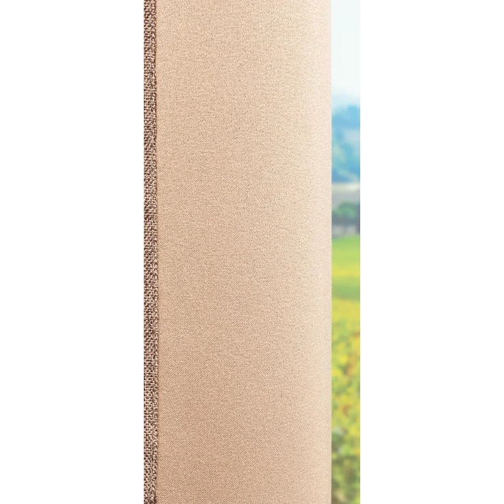 Lysel - Dekoschal Diamond #1W in den Maßen (B x H): 135x245 cm in Sepiabraun/Braun – Bild 5
