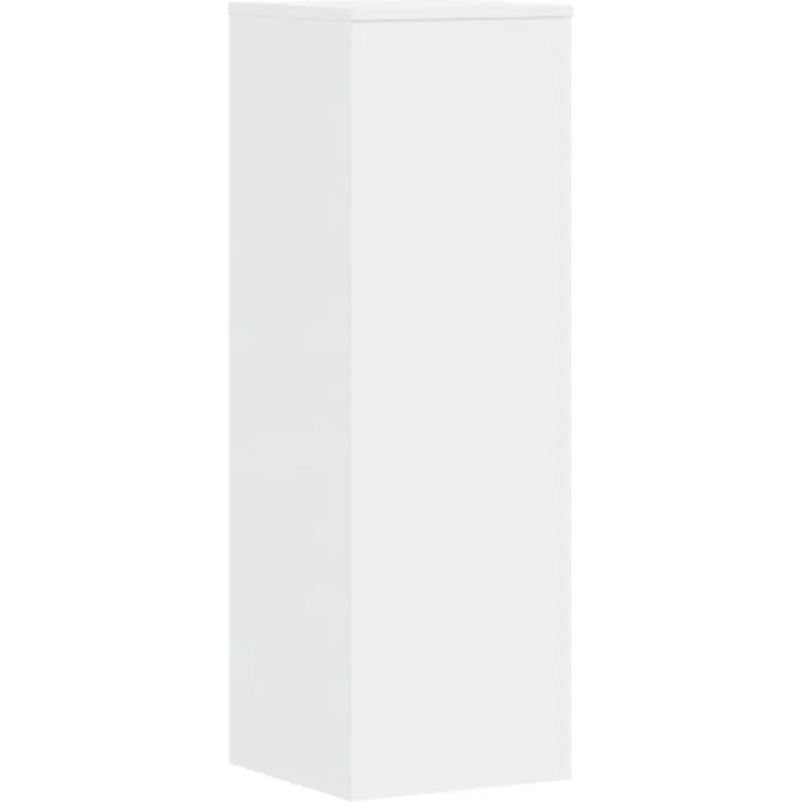 vidaXL Pflanzenständer Weiß 33x33x100 cm Holzwerkstoff 852951
