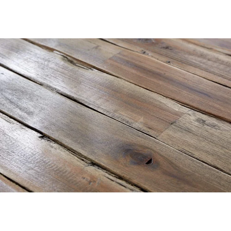 riess-ambiente Esstisch SCORPION 70cm Akazie braun – Metall, Hairpin Legs, Retro, massiv (Einzelartikel, 1-St), Kompakt, quadratisch, Vintage Tisch mit Metallbeinen schwarz – Bild 9