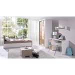 99rooms Senza Kinderzimmer-Set XII Weiß Matt Wotan Eiche