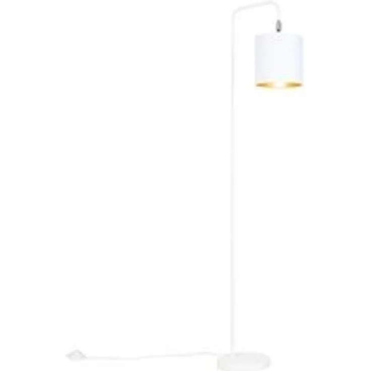 Qazqa Stehlampe Lofty, ohne Leuchtmittel, E27, Weiß, Modern, Textil, 1-flammig – Bild 6