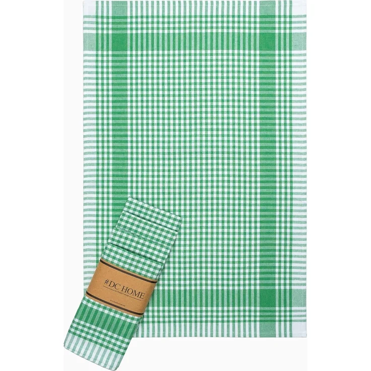 Hermia Concept 'Poti - Green' Handtuch-Set (5-teilig), Grün, 45 x 65 cm