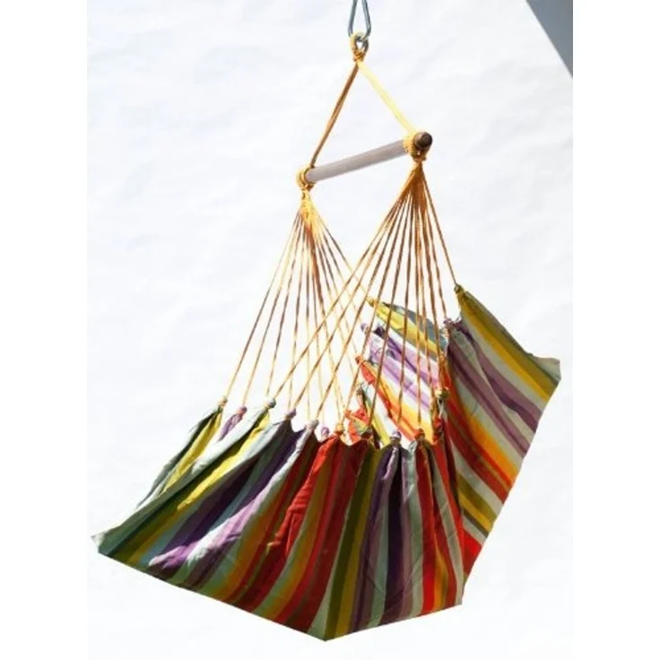 MacaMex Cayo grande Costa Rica - Hängesessel Südamerika Baumwolle bunt multicolor MA-11102 – Bild 6