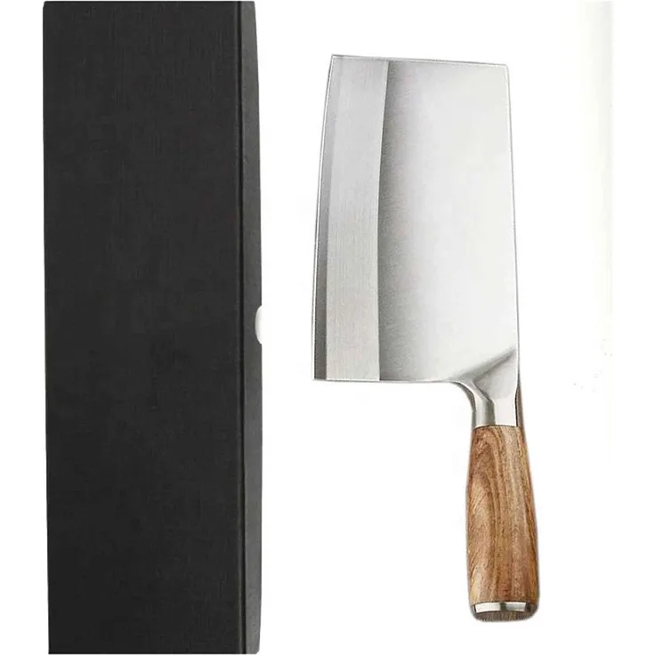 Metzgermesser und Hackebeil Klingenlänge 18 cm Das scharfe Allzweckmesser für Zuhause und in der Profiküche