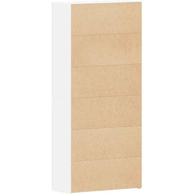 vidaXL Schuhschrank mit Regal Weiß 80 x 35,5 x 180 cm Holzwerkstoff 3333836 – Bild 7