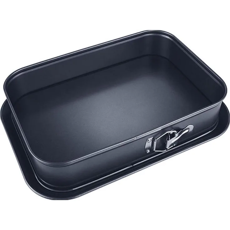 Rechteckige Springform Backform Non-Stick Kuchenform 39x28cm