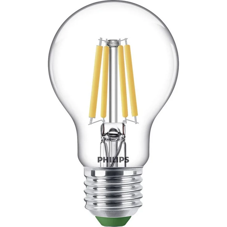 Philips LED Classic ultraeffiziente E27 Lampe (40 W), LED Lampe mit warmweißem Licht, energiesparende Lampe mit langer Nutzlebensdauer, Energieeffizienzklasse A, Klar – Bild 3