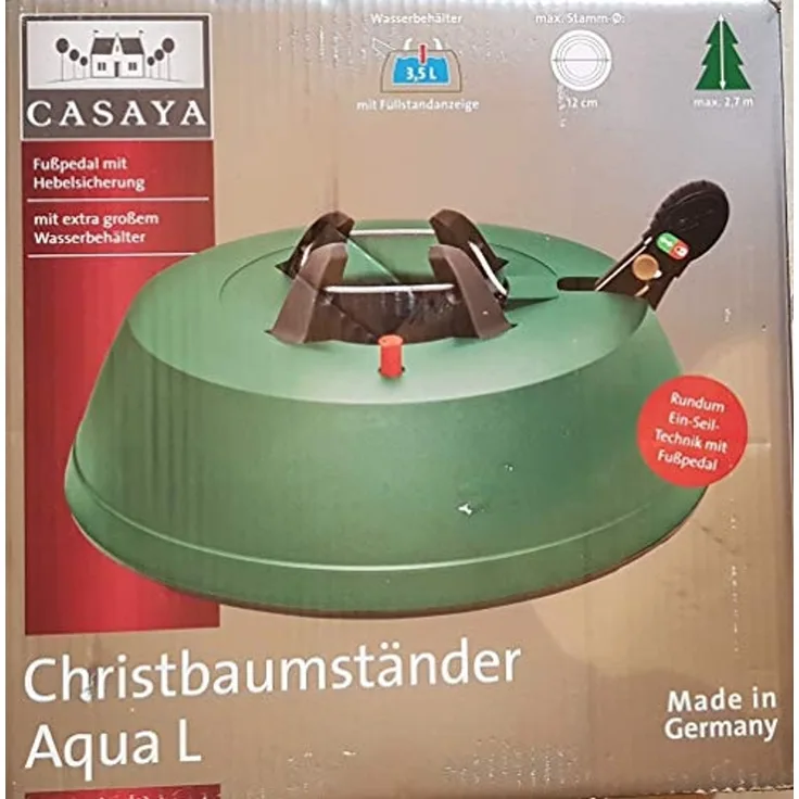 Casaya Christbaumständer Aqua L für Bäume bis 270 cm / Stamm 12 cm