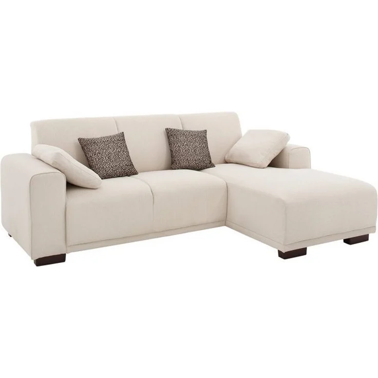 Home affaire Ecksofa Bornholm inkl. 2 Kissen, Stellmaße 234x162 cm L-Form, Recamiere wahlweise links oder rechts bestellbar – Bild 4