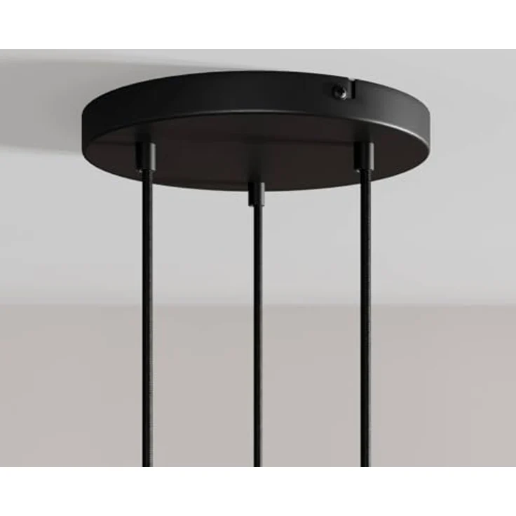 Arcchio LED-Pendelleuchte Franka, 3-flg., schwarz, Ø 24 cm, inklusive 3 x 4 W LED Leuchtmittel – Bild 6