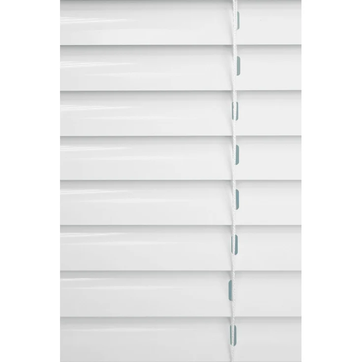Klemmjalousie aus Alu (B x H) 45cm * 130cm in weiß, frei verschiebbar – Bild 2