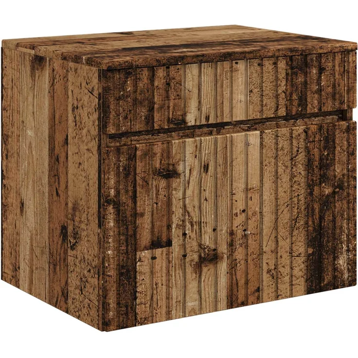 vidaXL Waschbeckenschrank Altholz 59 x 44,5 x 80 cm Holzwerkstoff 3404318 – Bild 4