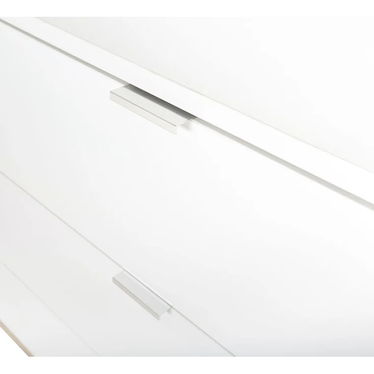 Sideboard Lundby weiß und Eiche massiv 180 cm – Bild 3