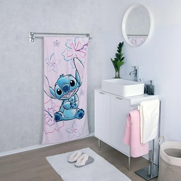 Herding Badetuch, Pink, 75x150 cm, Oeko-Tex® Standard 100, saugfähig, schadstoffgeprüft – Bild 2