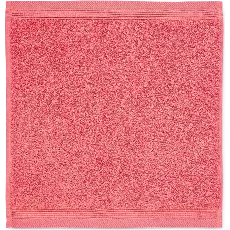 Möve Superwuschel Seiftuch 30x30 cm aus 100% Baumwolle, Coral