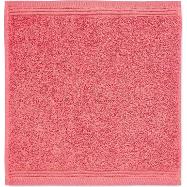 Möve Superwuschel Seiftuch 30x30 cm aus 100% Baumwolle, Coral