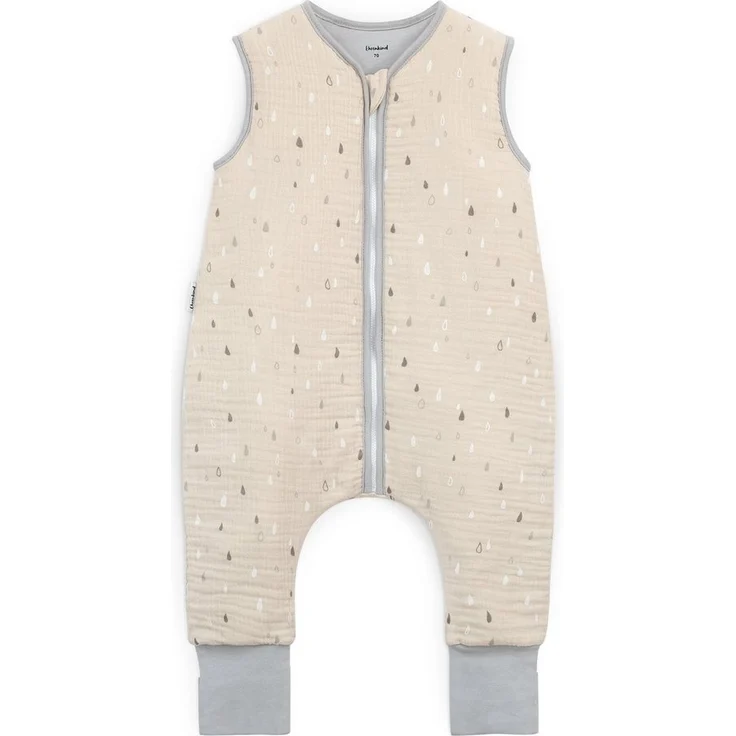 Ehrenkind Babyschlafsack Musselin Baby Schlafsack mit Füßen 2.5 TOG (Ganzjahres-Schlafsack mit Beinen, Mehr Bewegungsfreiheit zu jeder Jahreszeit), Schlafsack Baby, 100% hochwertige Bio-Baumwolle – Bild 1