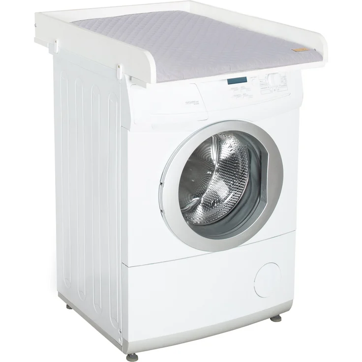 roba Wickelplatte & Wickelauflage 'soft roba Style' grau - Aufsatz für Waschmaschine – Bild 1