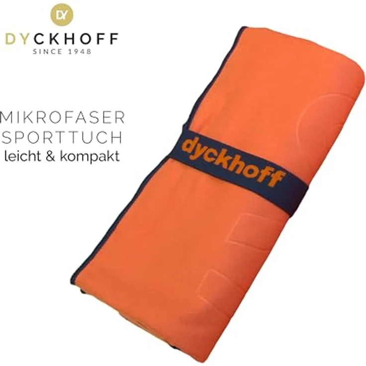 Dyckhoff Sporthandtuch Mikrofaser Sporttuch, Microfaser (1-St), auch als 2er Set erhätlich – Bild 6