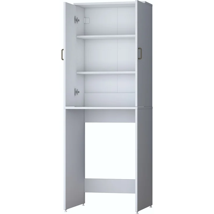Skye Decor 'KD135 - 5862' Waschmaschinenunterschrank, Weiß, 65 x 179,8 x 60 cm – Bild 7