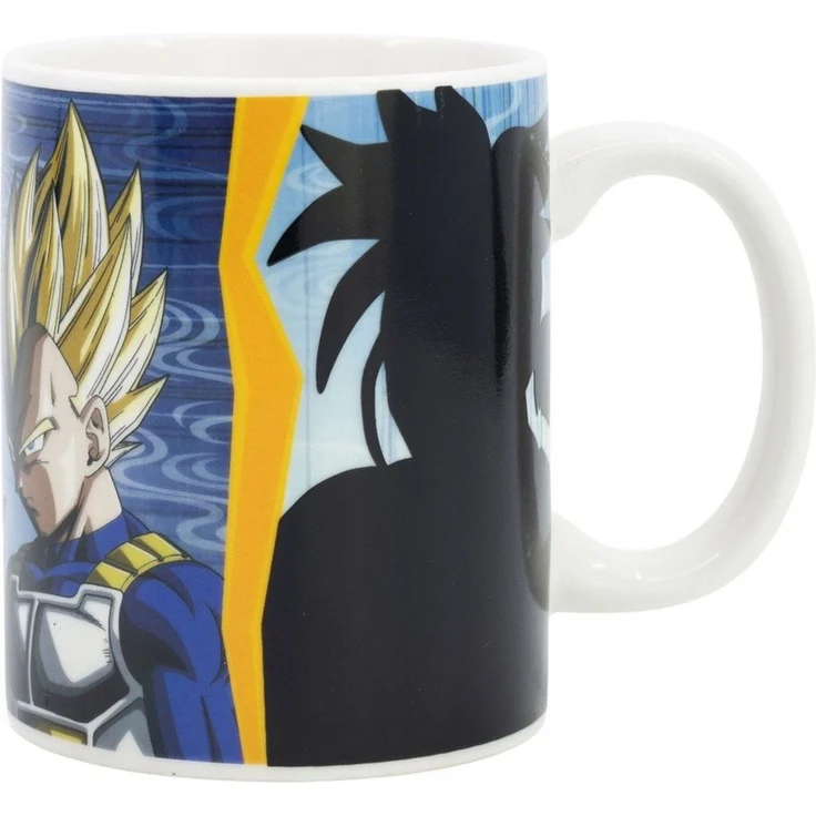 Stor Tasse Dragon Ball Z Tasse mit Thermoeffekt Vegeta & Goku 325 ml – Bild 1