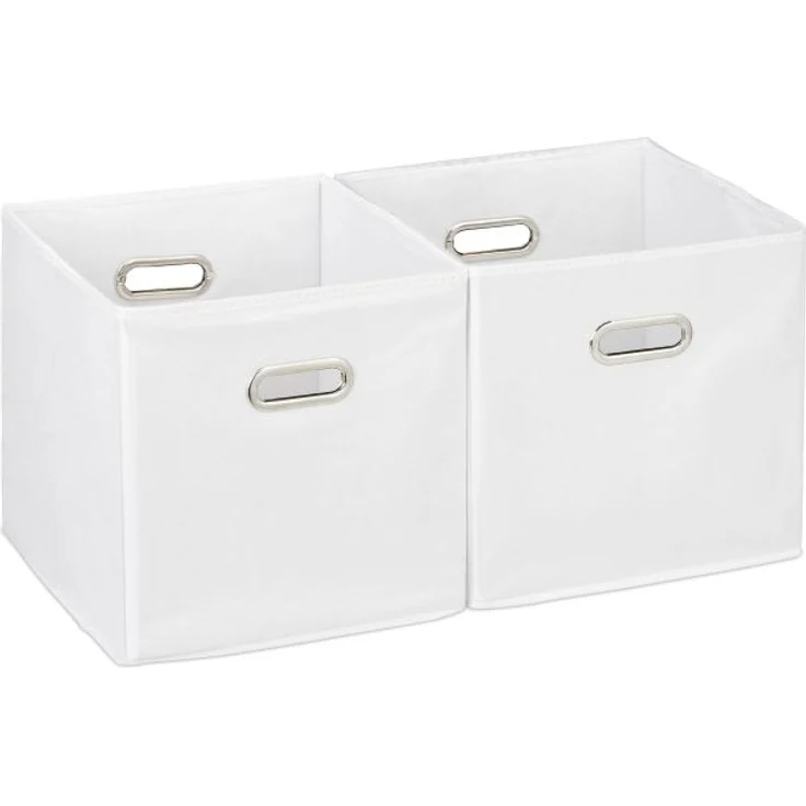 Aufbewahrungsbox Stoff 2er Set – Bild 1