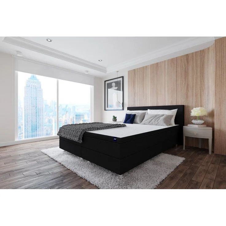 Best for Home Boxspringbett Neo Sawana Bonellfederkernmatratze mit 5 cm Topper (90x200 120x200 140x200 160x200 180x200 200x200), Handwerksqualität,TOP Preis-Leistungs-Verhältnis – Bild 5