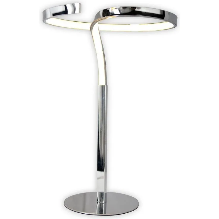 näve LED Tischleuchte "Loop Line", LED fest integriert, Warmweiß, modernes Design, angenehmes Licht