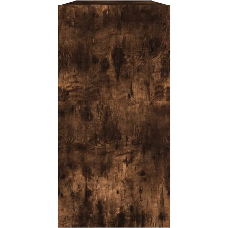 vidaXL Bücherregal/Sideboard Räuchereiche 50x25x80 cm Holzwerkstoff 826611 – Bild 9